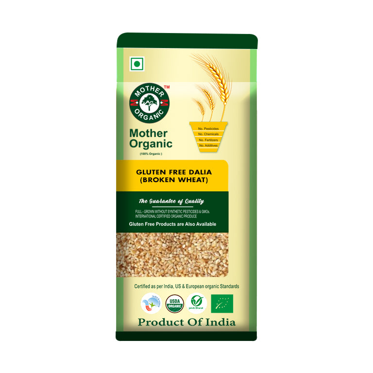 Gluten Free Dalia,(Broken Wheat) 500gm